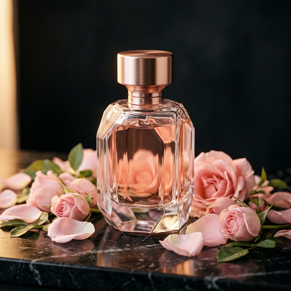 Aura Bloom elegant feminine perfume